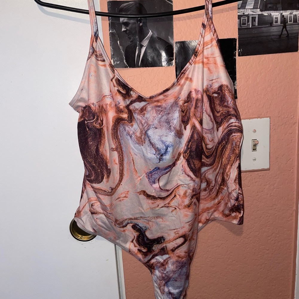 Marble bodysuit
